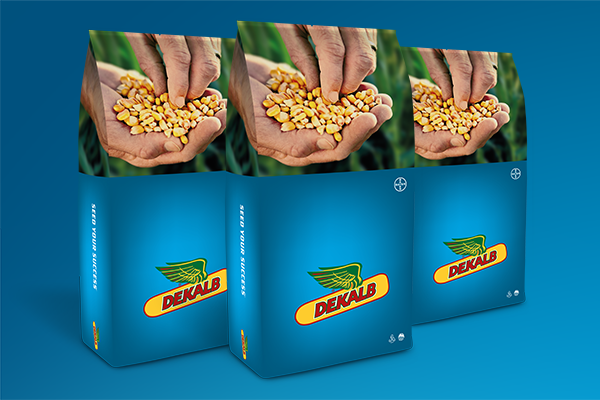 Tre Dekalb majssække